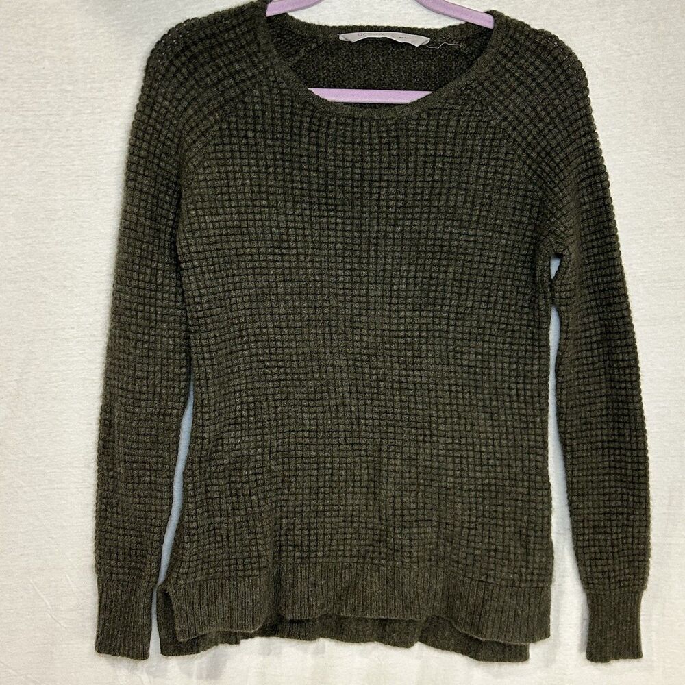 Athleta Cashmere Blend Lodge Sweater Honeycomb Knit Women’s‎ Size Medium